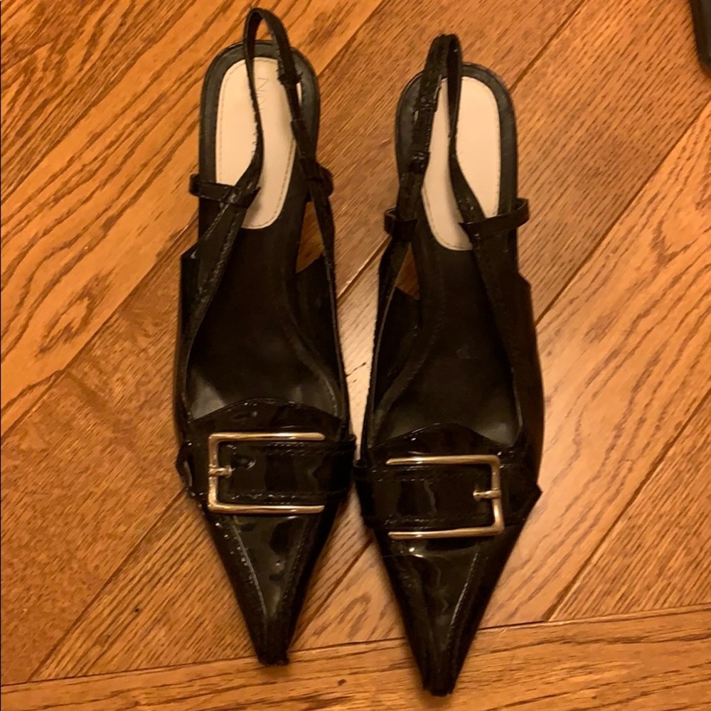 Nine West Black Patent Pump